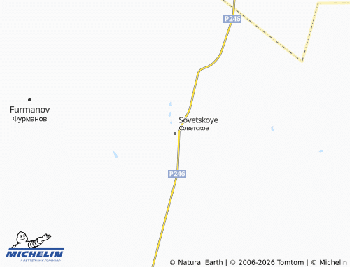 MICHELIN-Landkarte Sovetskoye - ViaMichelin