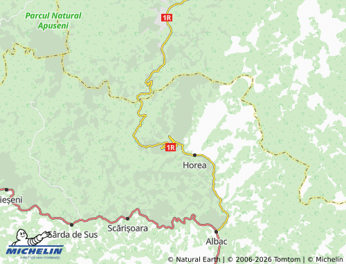 MICHELIN Dârlești map - ViaMichelin