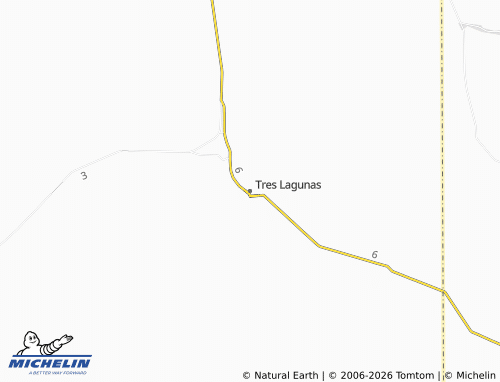 MICHELIN-Landkarte Tres Lagunas - ViaMichelin