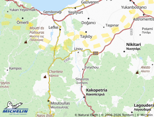 MICHELIN-Landkarte Flasou - ViaMichelin
