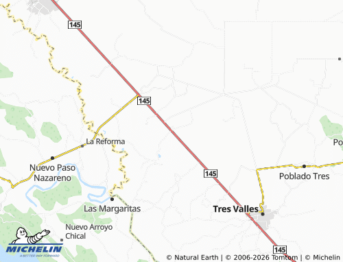 Mapa MICHELIN Las Yaguas - ViaMichelin