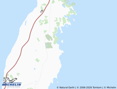 MICHELIN Kårehamn map - ViaMichelin