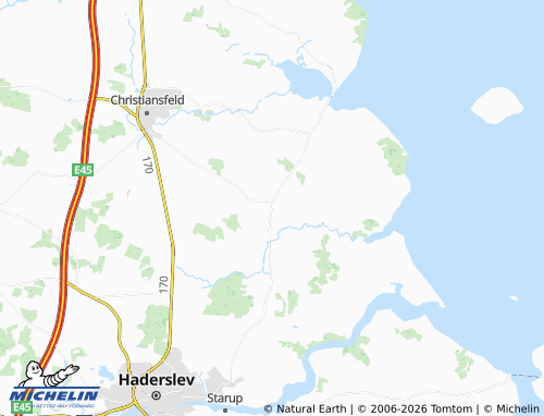 MICHELIN-Landkarte Fjelstrup - ViaMichelin
