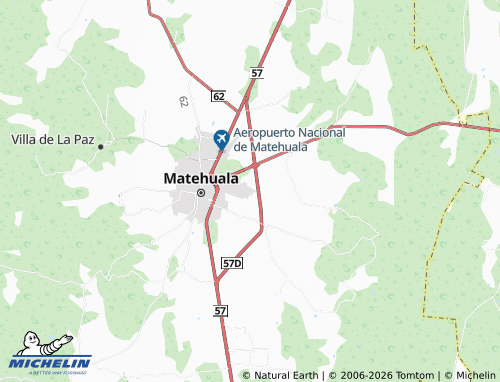 MICHELIN El Papalote map - ViaMichelin