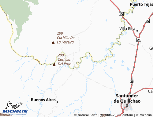 Mappa MICHELIN Chagres - ViaMichelin