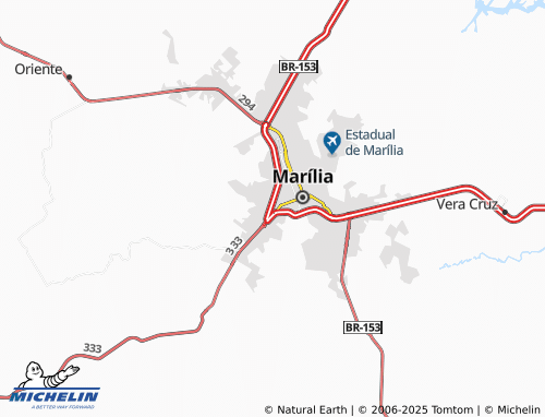 MICHELIN Palmeira map - ViaMichelin