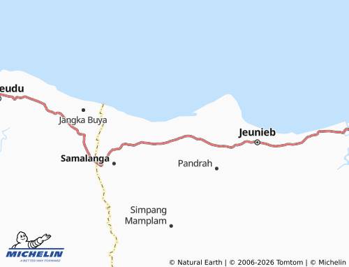 Mappa MICHELIN Blang Teumulek - ViaMichelin