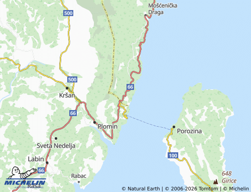 Carte MICHELIN Zagore - ViaMichelin