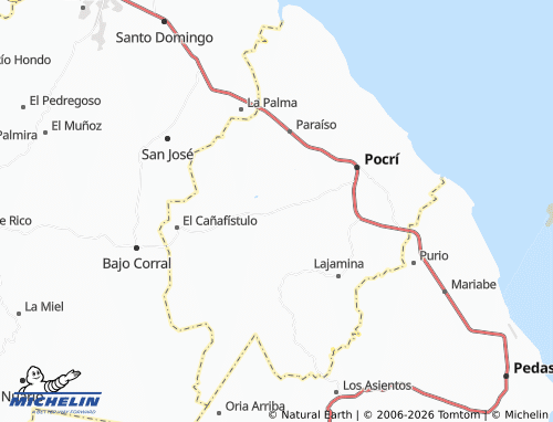 Mapa MICHELIN Paritilla - ViaMichelin