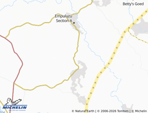 Kaart MICHELIN Ndonga - ViaMichelin