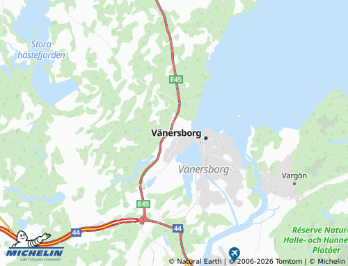 Carte MICHELIN Djupedalen - ViaMichelin