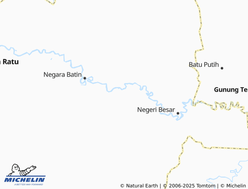 MICHELIN Sri Menanti map - ViaMichelin