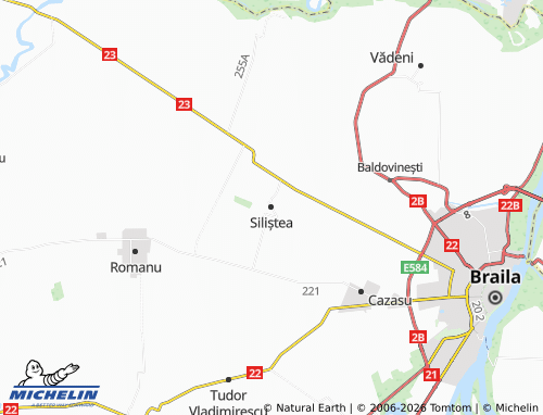 Mappa MICHELIN Siliștea - ViaMichelin