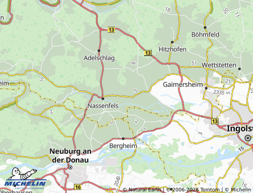 Mappa MICHELIN Wolkertshofen - ViaMichelin