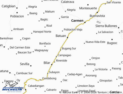 MICHELIN Magsaysay map - ViaMichelin