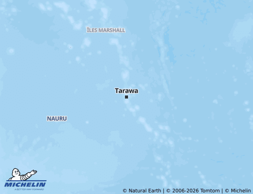 Kaart MICHELIN Kiribati - ViaMichelin