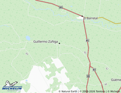 MICHELIN Servando Canales map - ViaMichelin