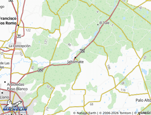 Mappa MICHELIN Jaltomate - ViaMichelin