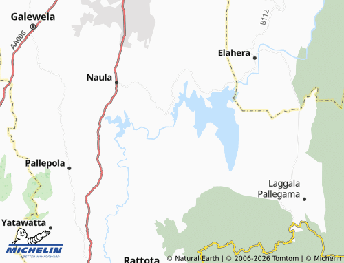 MICHELIN Moragolla1 map - ViaMichelin