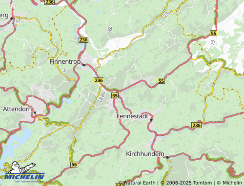 MICHELIN Trockenbrück map - ViaMichelin