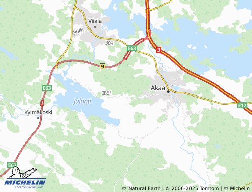 MICHELIN Sontula map - ViaMichelin