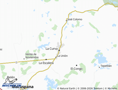 Mapa MICHELIN Petroquímica - ViaMichelin
