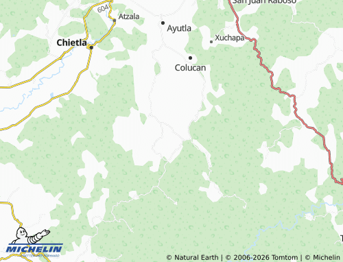 Mappa MICHELIN Guadalupe Las Chichíguas - ViaMichelin