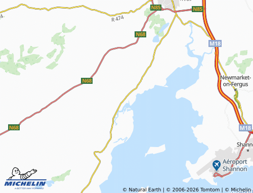 Mapa MICHELIN Lisheen - ViaMichelin