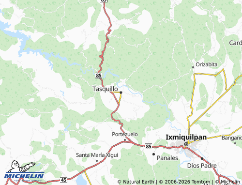 MICHELIN-Landkarte Tasquillo - ViaMichelin