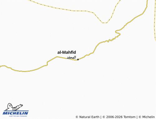 Mapa MICHELIN al-Mahfid - ViaMichelin