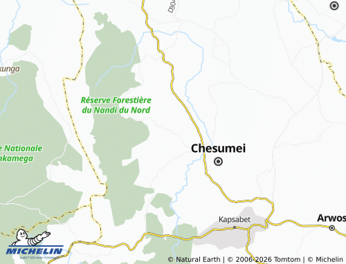Mapa MICHELIN Kaptel - ViaMichelin