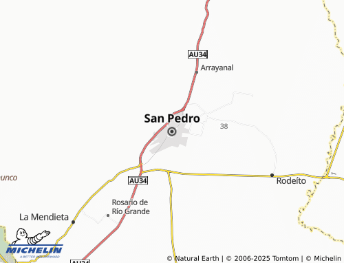 MICHELIN San Pedro map - ViaMichelin