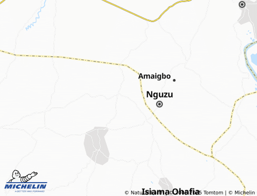MICHELIN Elugu Nkporo map - ViaMichelin