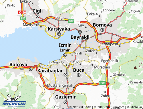 MICHELIN Faik Paşa map - ViaMichelin