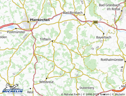 MICHELIN Steinbach map - ViaMichelin