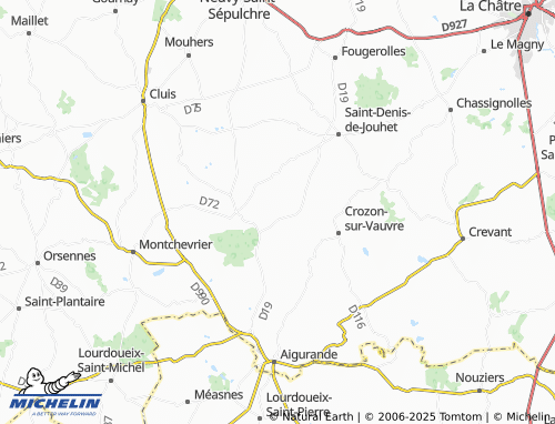 Carte MICHELIN Les Bouchauds - ViaMichelin