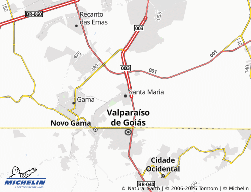 Mapa MICHELIN Santa Maria - ViaMichelin