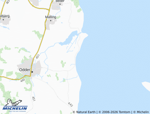 MICHELIN-Landkarte Rude Strand - ViaMichelin