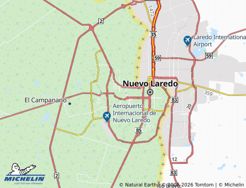 Mapa MICHELIN Los Cántaros - ViaMichelin