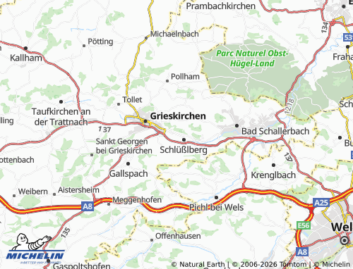 MICHELIN Au map - ViaMichelin