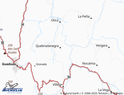 MICHELIN Centro map - ViaMichelin