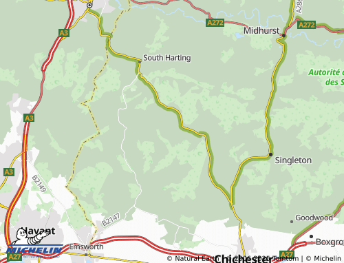 Mappa MICHELIN East Marden - ViaMichelin