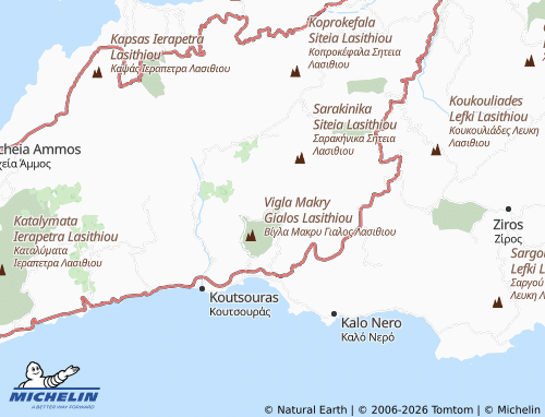 Carte MICHELIN Pefkoi - ViaMichelin