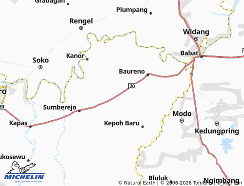 Carte MICHELIN Ngemplak - ViaMichelin