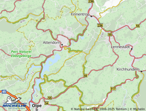 MICHELIN Repe map - ViaMichelin