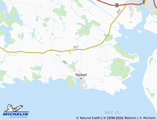 MICHELIN Søby map - ViaMichelin