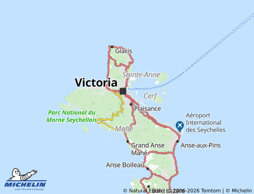 Mapa MICHELIN Mont Fleuri - ViaMichelin