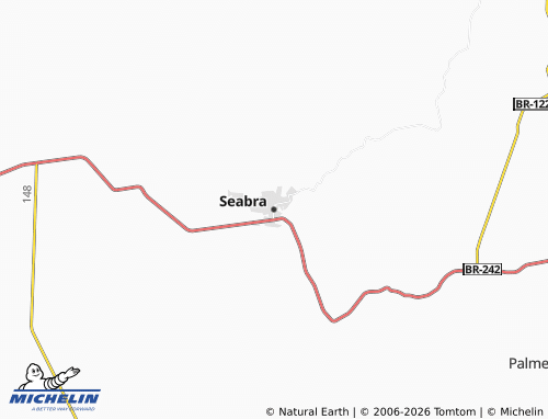 Mappa MICHELIN Seabra - ViaMichelin
