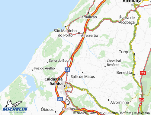MICHELIN-Landkarte São Domingos - ViaMichelin