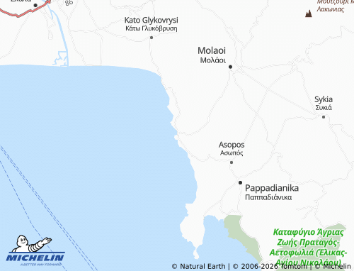 MICHELIN Elia map - ViaMichelin